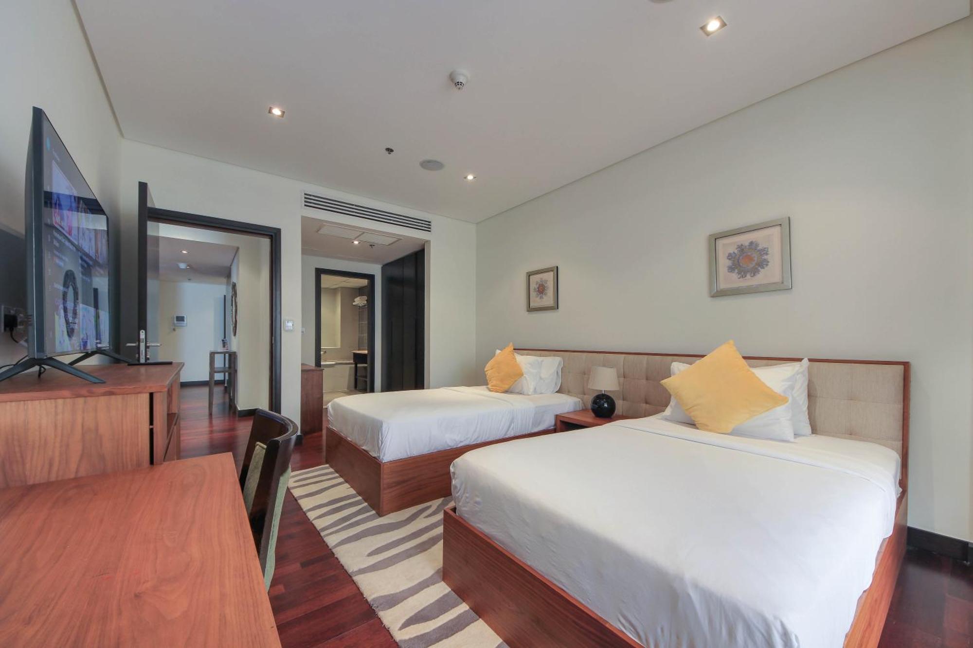 Luxe Getaways Royal Amwaj Palm Jumeirah Resort Apartment Holiday Home 迪拜 客房 照片