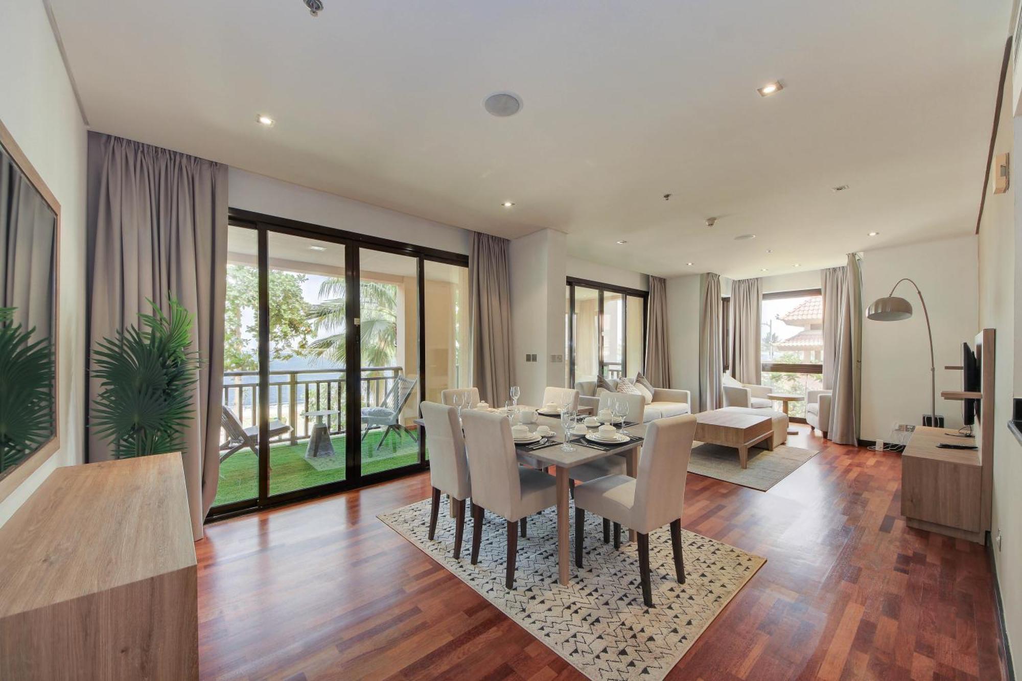 Luxe Getaways Royal Amwaj Palm Jumeirah Resort Apartment Holiday Home 迪拜 外观 照片