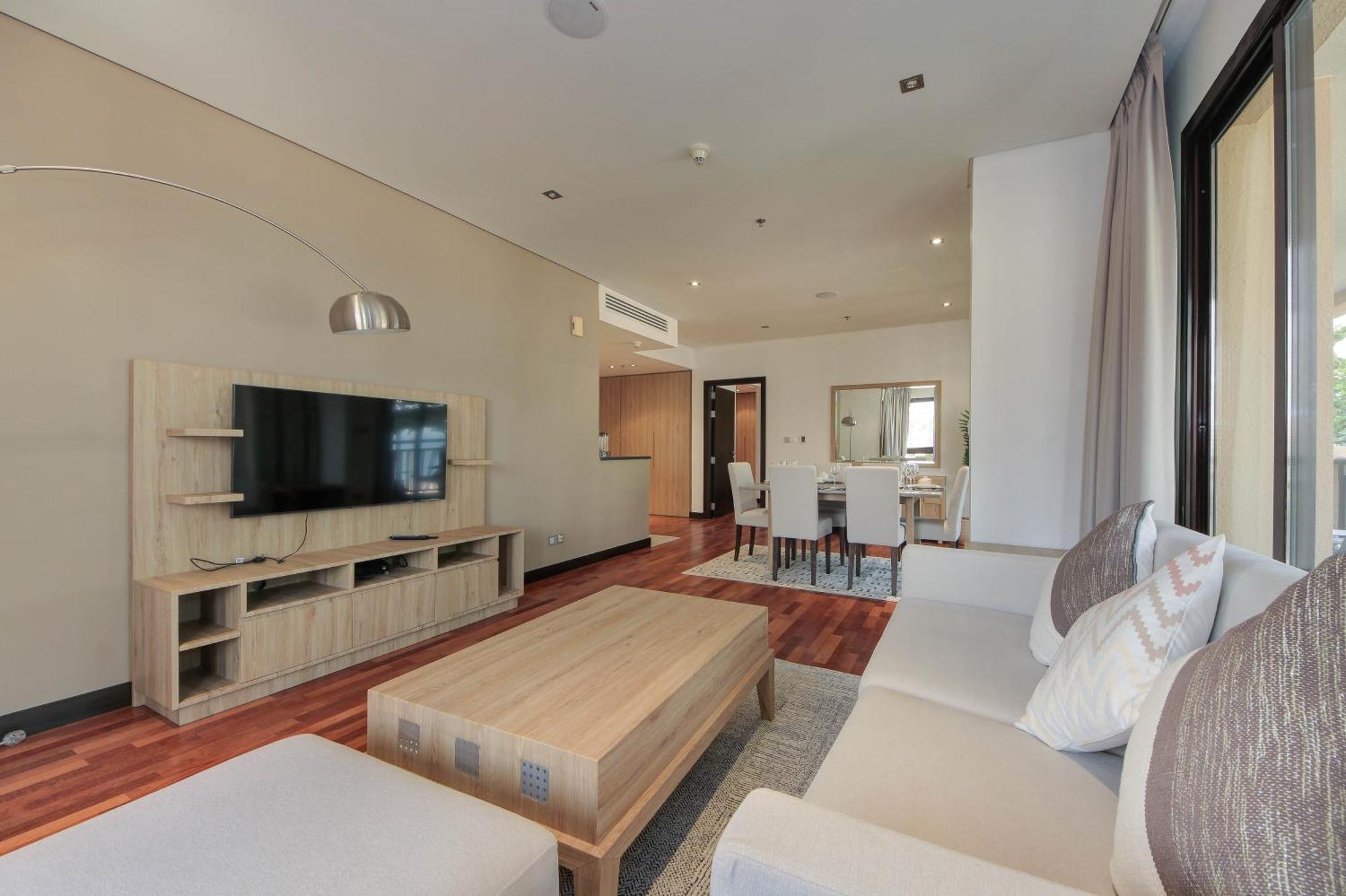 Luxe Getaways Royal Amwaj Palm Jumeirah Resort Apartment Holiday Home 迪拜 外观 照片