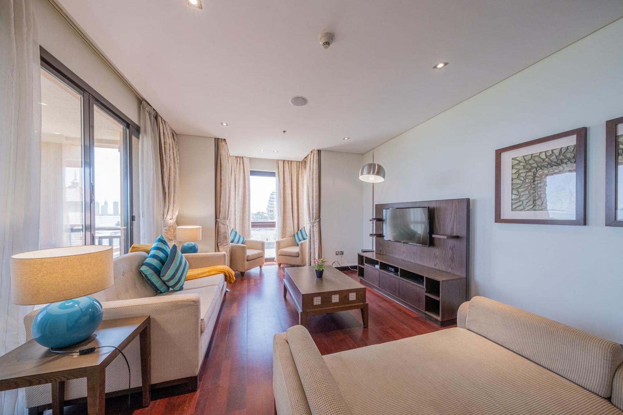 Luxe Getaways Royal Amwaj Palm Jumeirah Resort Apartment Holiday Home 迪拜 外观 照片