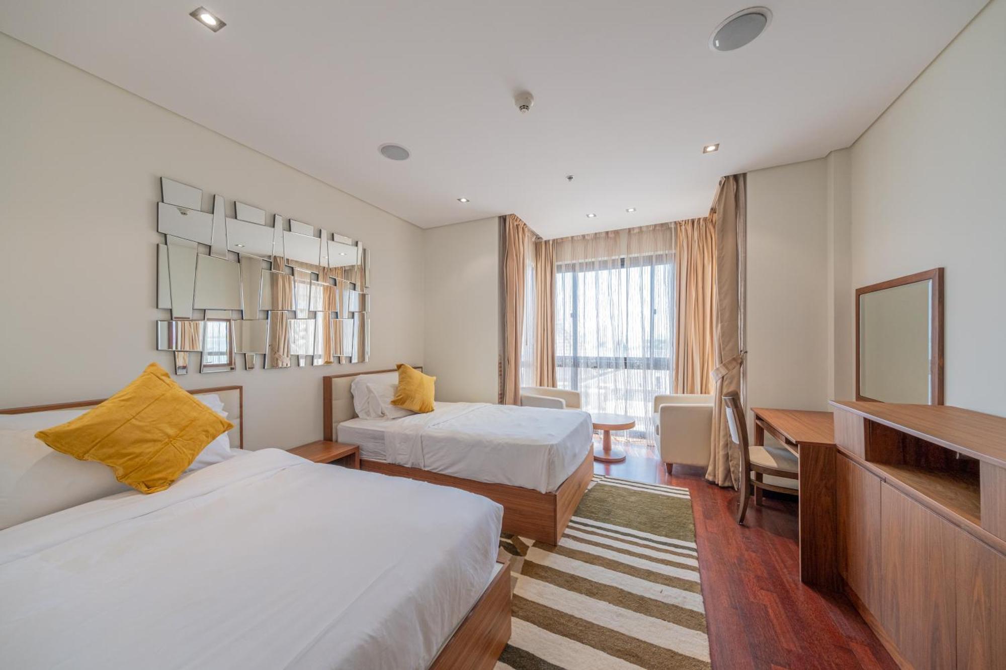 Luxe Getaways Royal Amwaj Palm Jumeirah Resort Apartment Holiday Home 迪拜 外观 照片