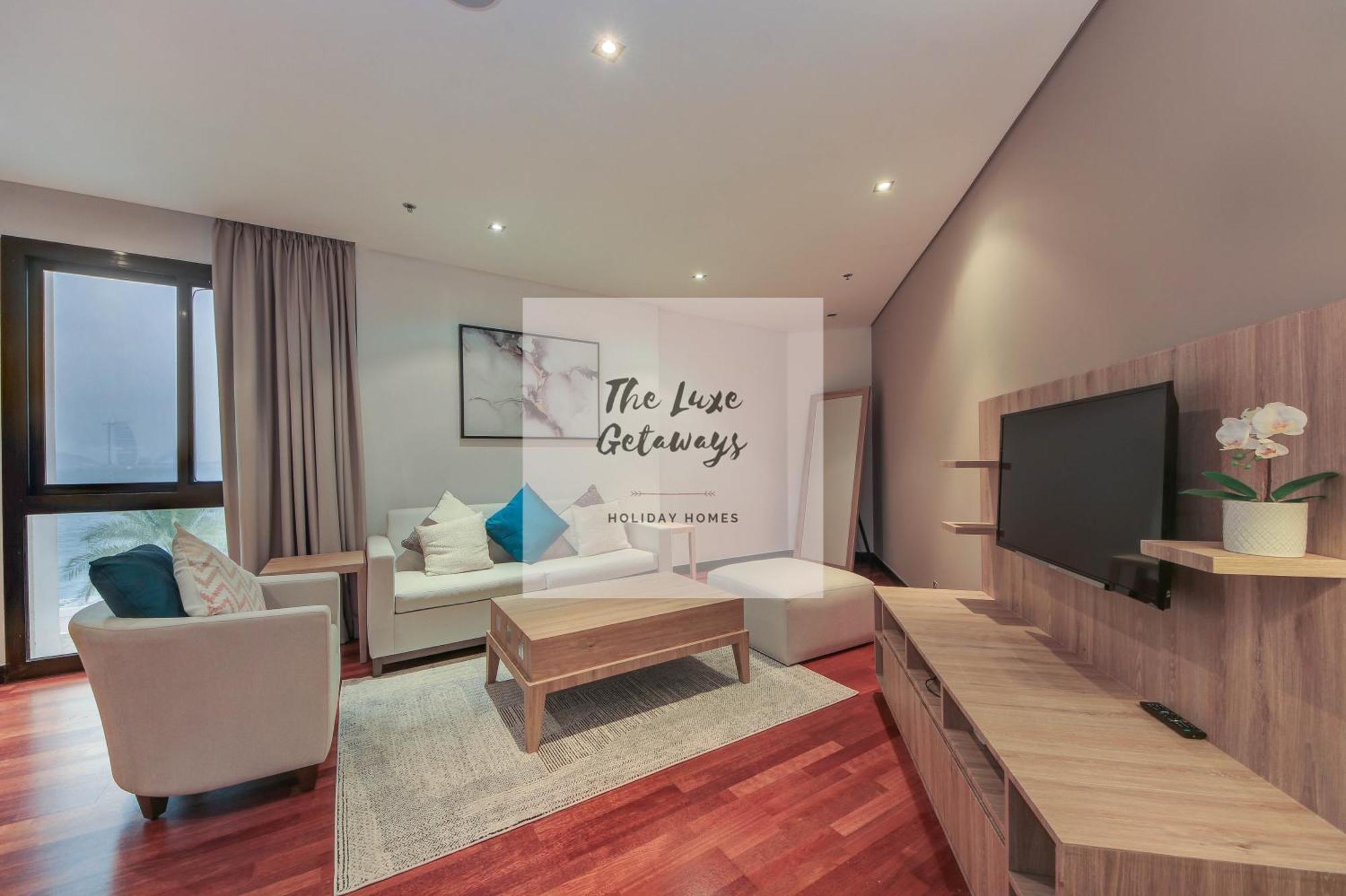 Luxe Getaways Royal Amwaj Palm Jumeirah Resort Apartment Holiday Home 迪拜 外观 照片