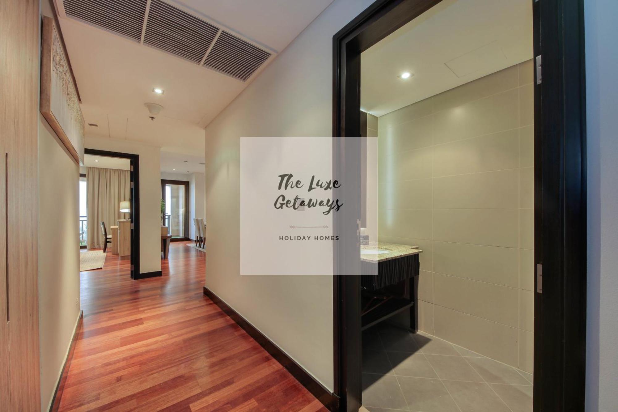 Luxe Getaways Royal Amwaj Palm Jumeirah Resort Apartment Holiday Home 迪拜 外观 照片