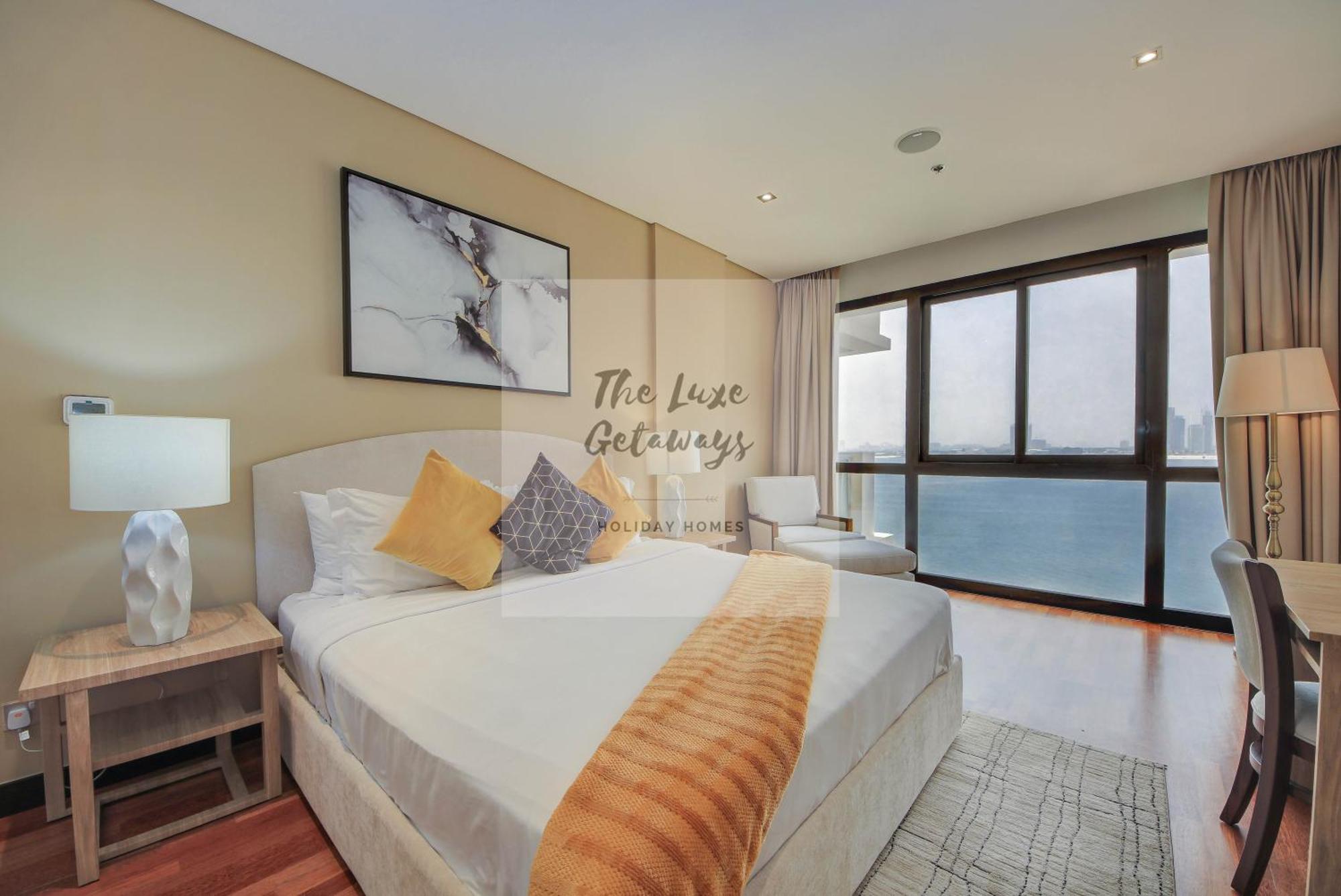 Luxe Getaways Royal Amwaj Palm Jumeirah Resort Apartment Holiday Home 迪拜 外观 照片