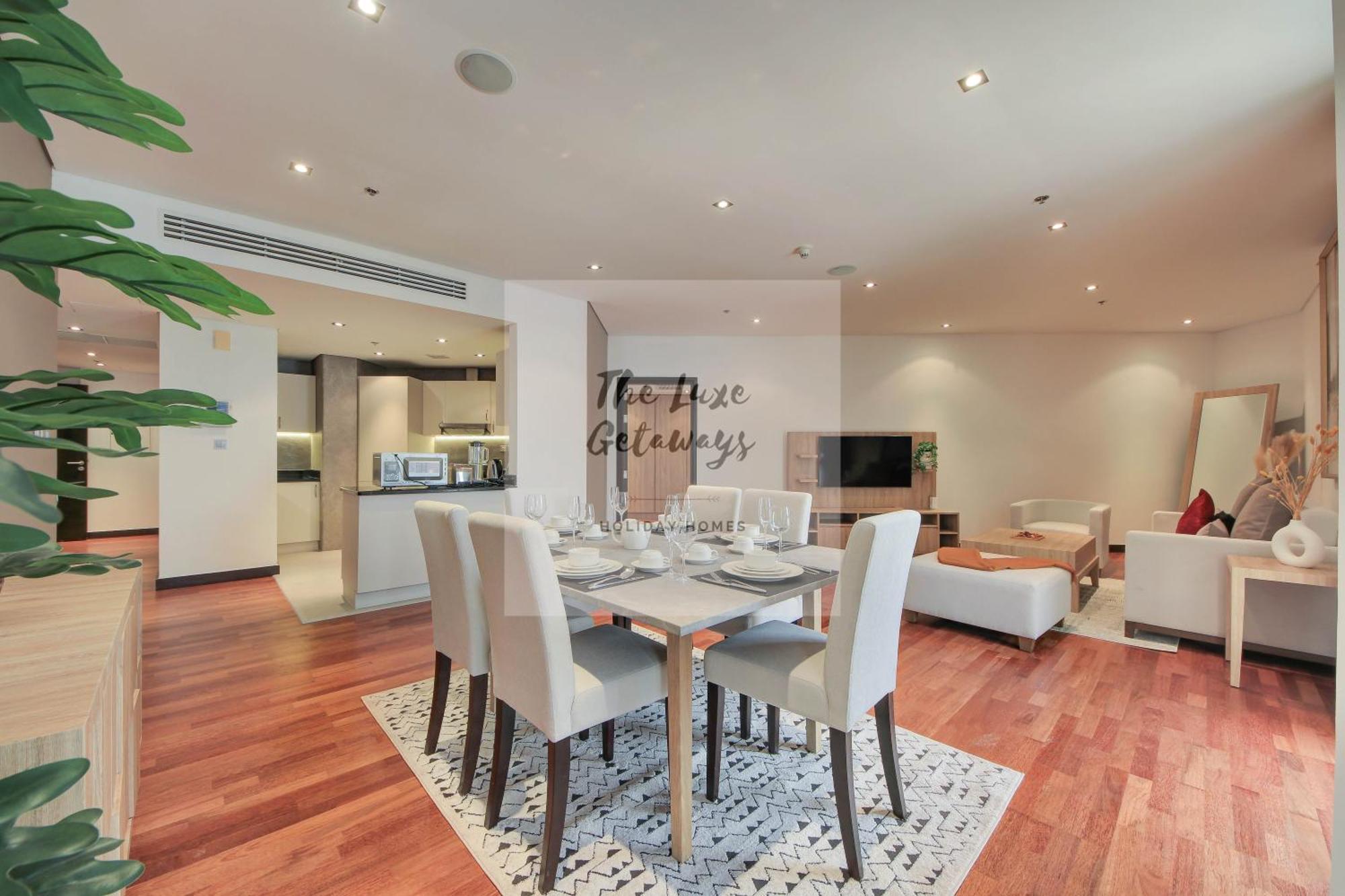 Luxe Getaways Royal Amwaj Palm Jumeirah Resort Apartment Holiday Home 迪拜 外观 照片